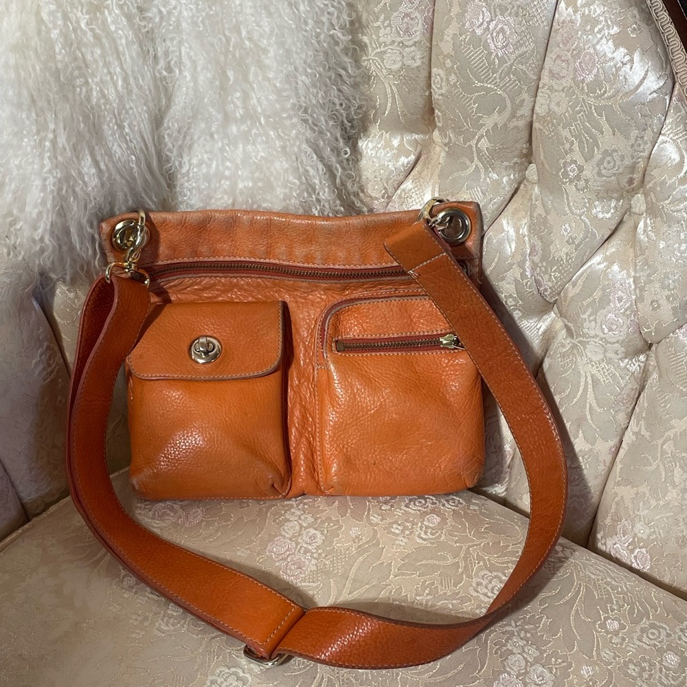 Roots Villager leather bag